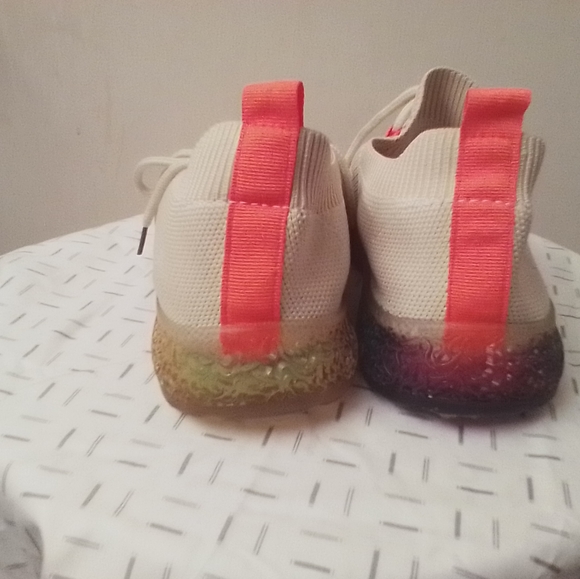 Soft Rainbow Cloth Tennis Shoe - Picture 4 of 5